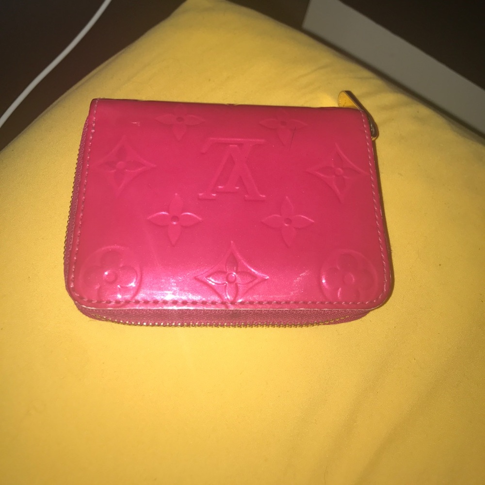 Authentic LV Rose Pop Zippy Coin Purse
