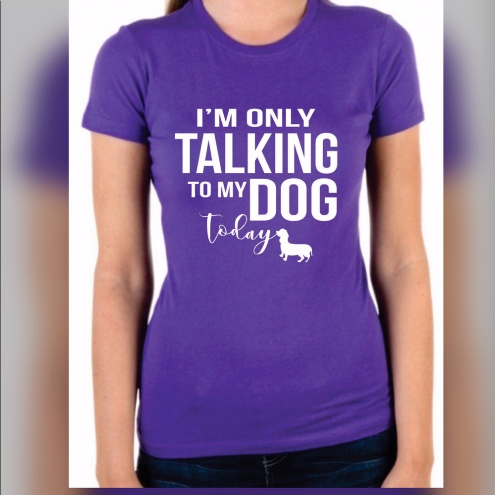 ✅Talking to my Dog Graphic Tee✅ - Picture 1 of 1