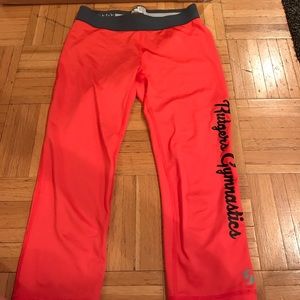 Rutgers Gymnastics Capris!!
