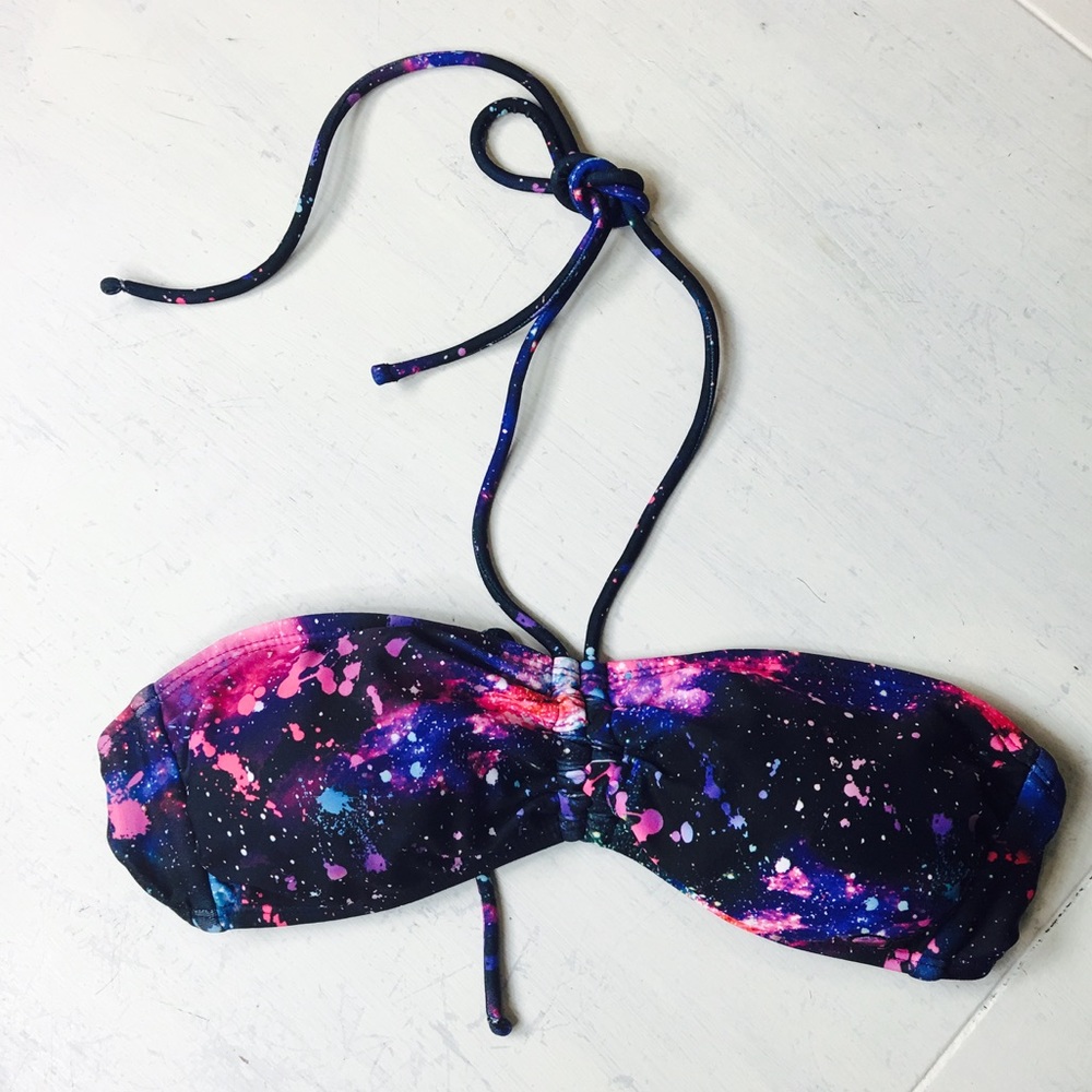 OP BANDEAU HALTER NECK bikini top