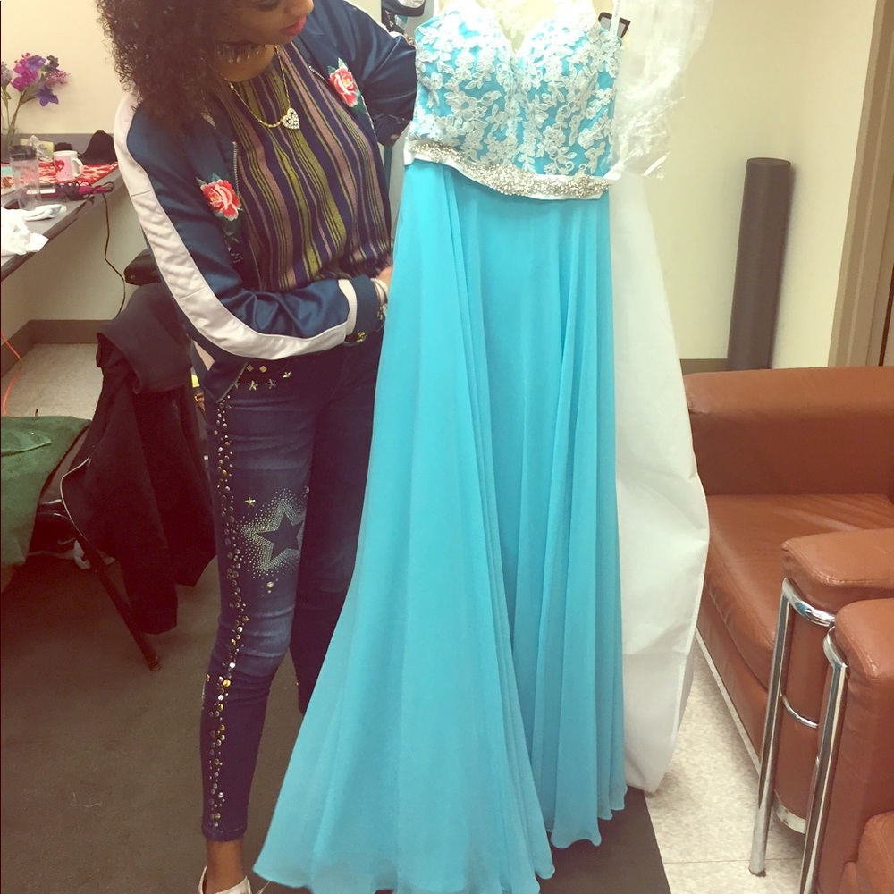 Tiffany Blue Bridemaids Dress