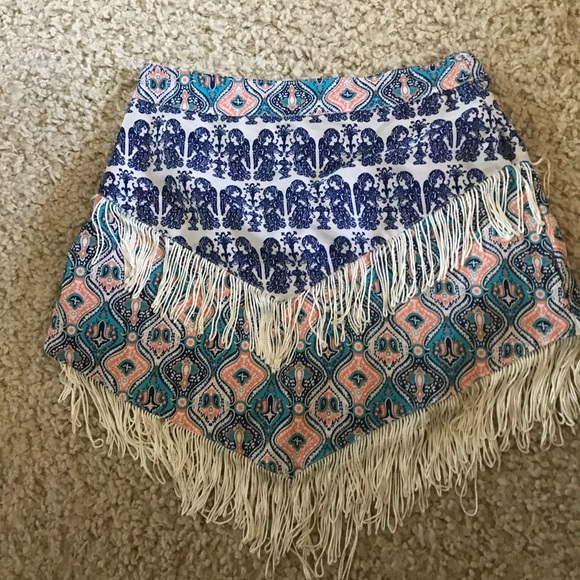 LF tropical tribal skirt - Picture 2 of 4