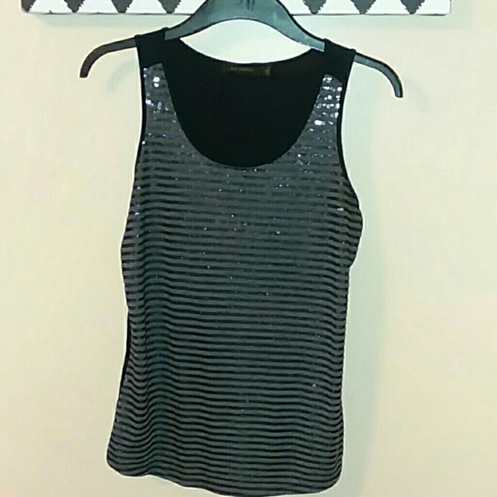 Sequined Tank Top