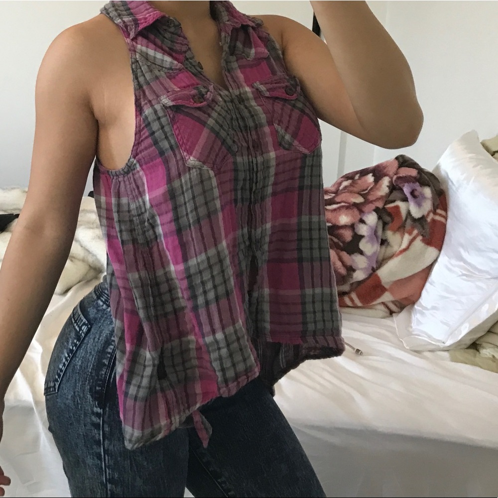 Vans Button up tank