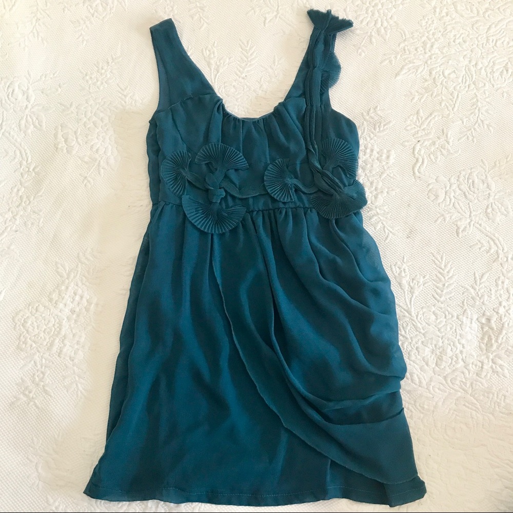 Intricate Teal Dress