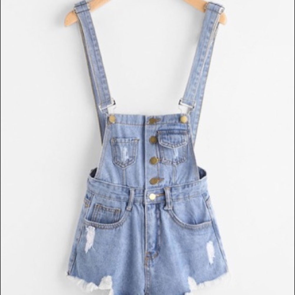 Denim Overalls