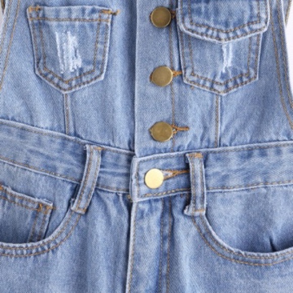 Denim Overalls - Picture 4 of 4