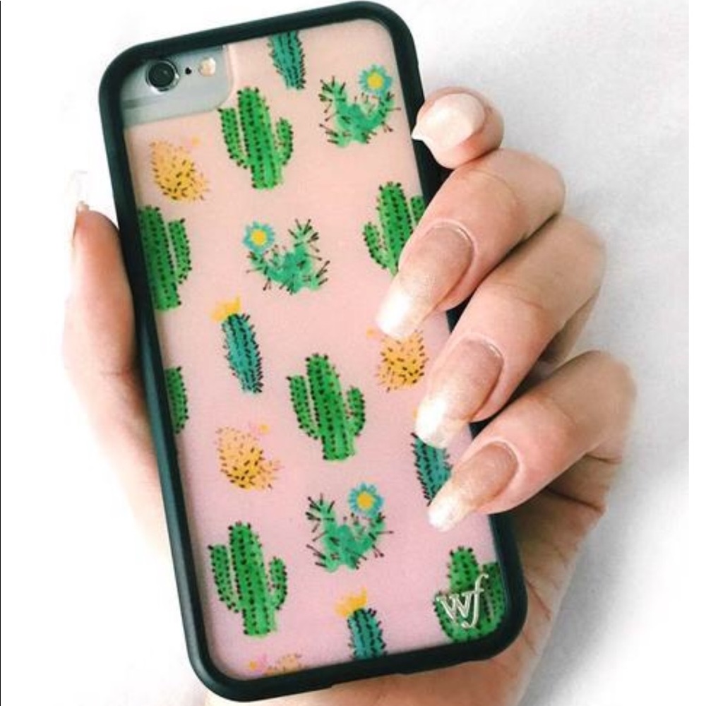 NEW IN BOX wildflower cactus case IPhone 7 plus