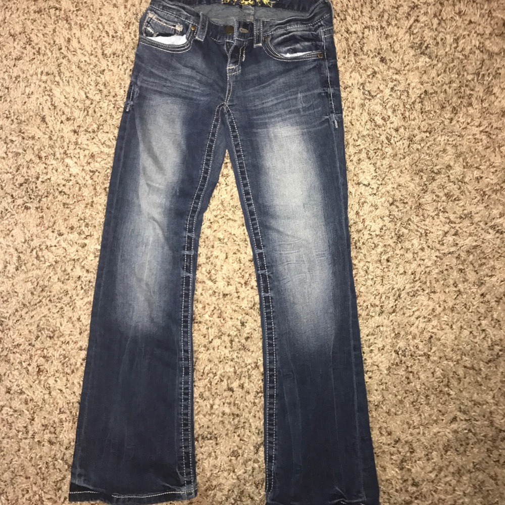 Dark wash Maurice's jean