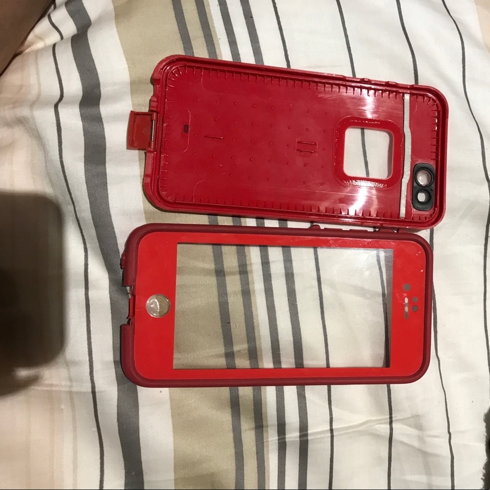 Lifeproof case for 6/6s (red)