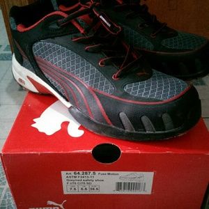 Puma Fuse Motion Steel Toe Shoe (Women) Size 7.5