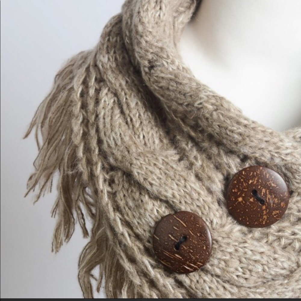 Fringe Infinity Scarf - Picture 3 of 4