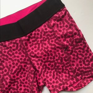 Lululemon What the Sport Short in Pink Leopard