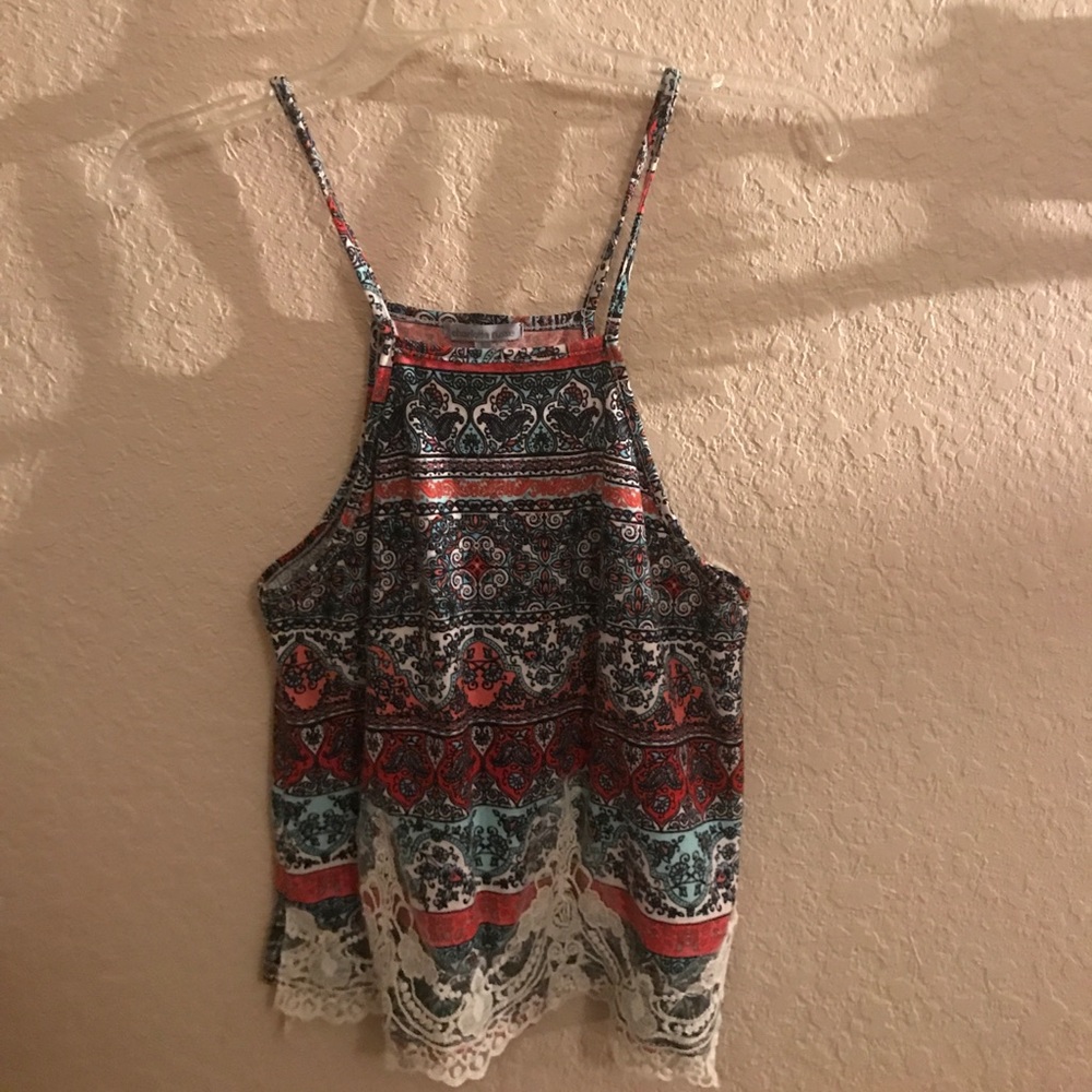 Boho style tank top