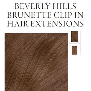 Cashmere Hair Extensions Beverly Hills Brunette