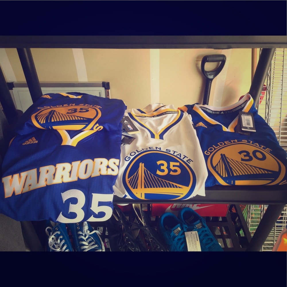 Golden State Warriors Kevin Durant & Steph Curry