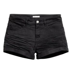 Black Twill H&M Shorts