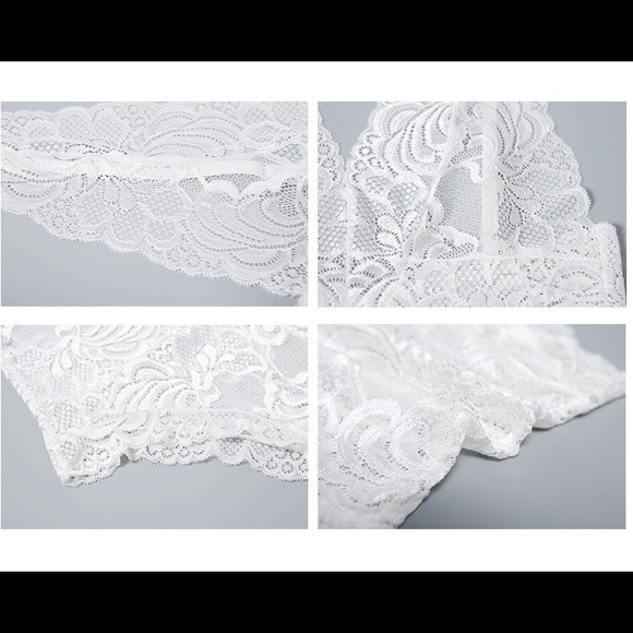 RESTOCKING 'Juliet' White Lace Bodysuit - Picture 5 of 5