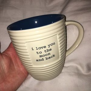 I love you to the moon and back coffee mug