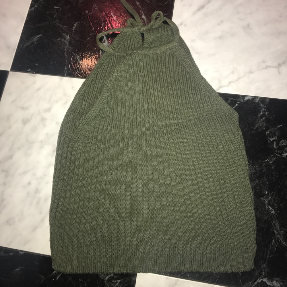Sweater Halter Tanktop