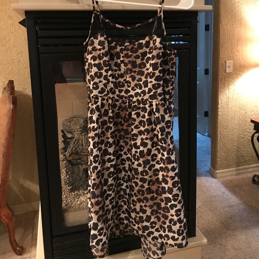 Cute Leopard Dress Medium