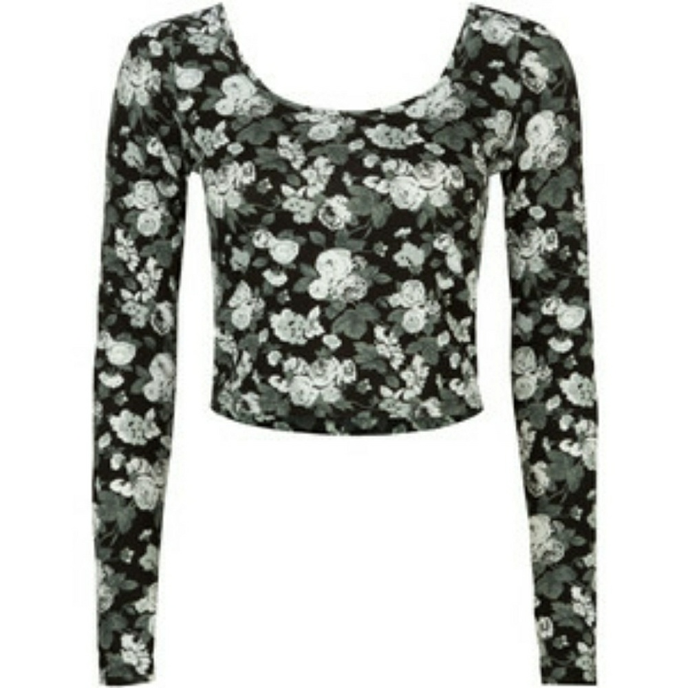 Floral Crop Top