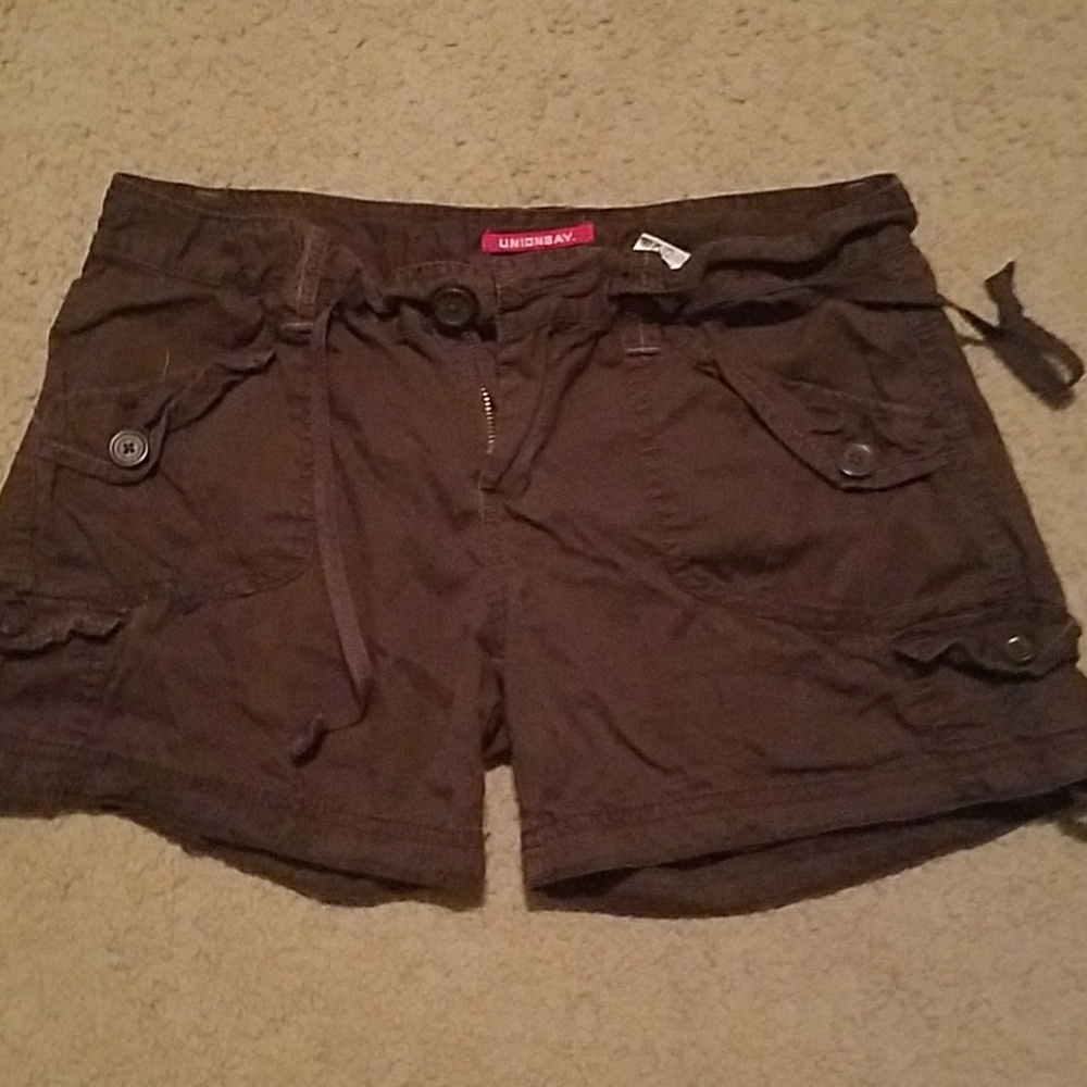 Dark brown shorts