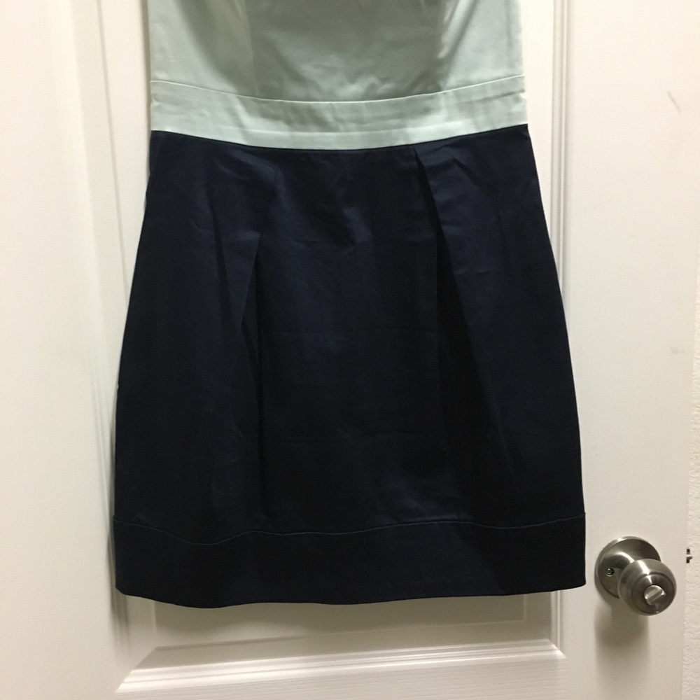 Two tone strapless dress - Picture 3 of 7