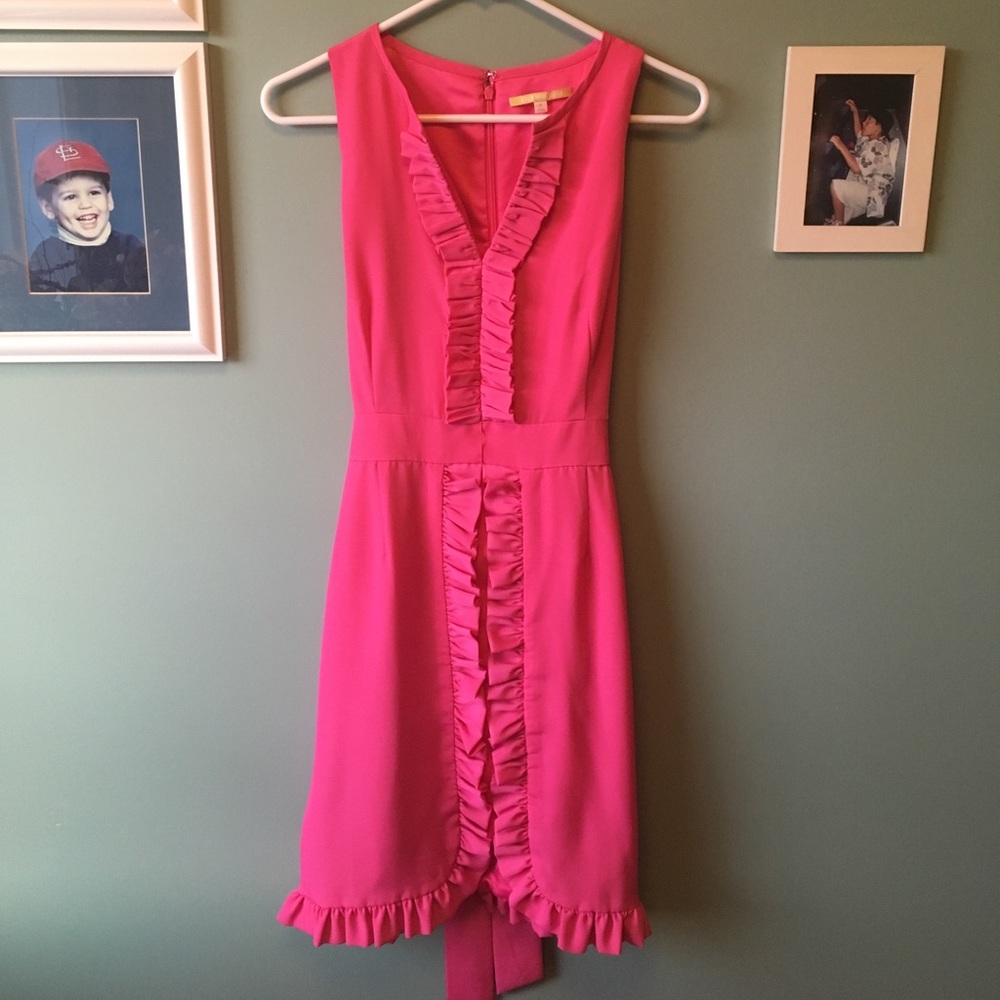 ❌sold❌Pink ruffle dress