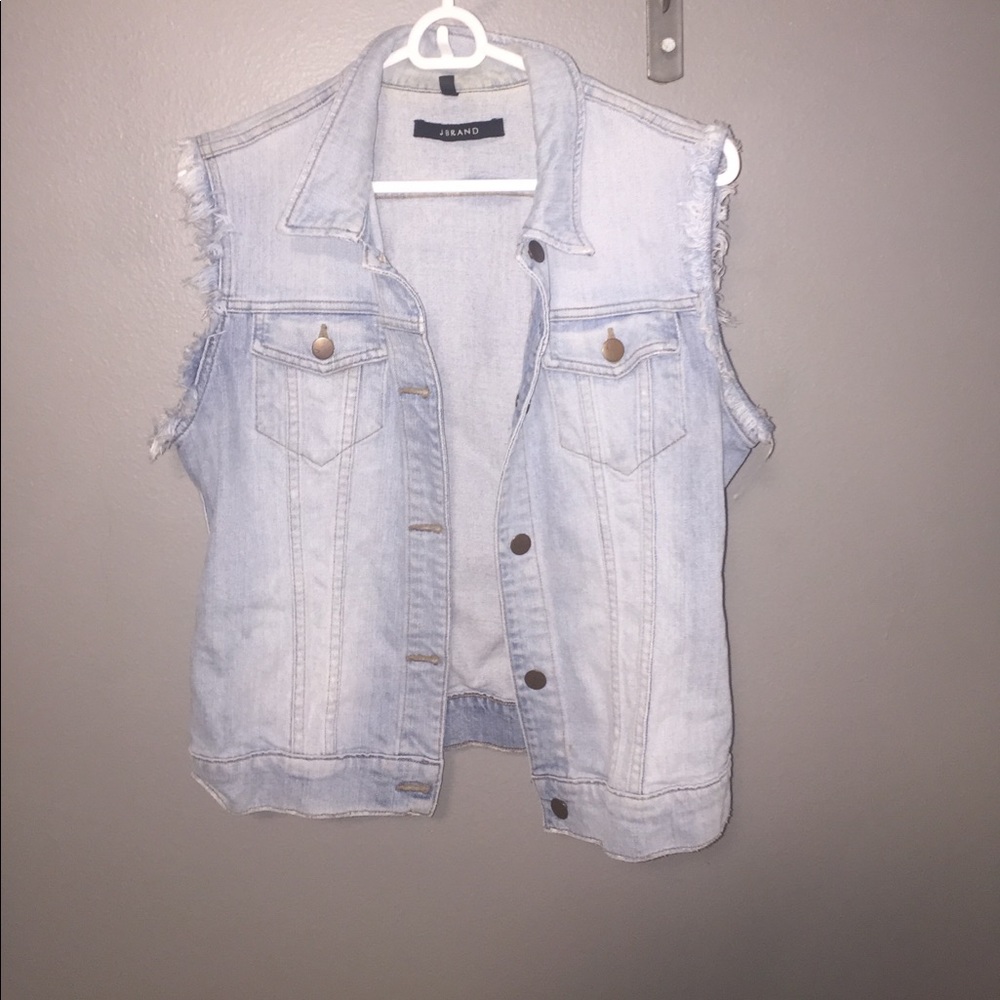 Nordstrom light denim vest
