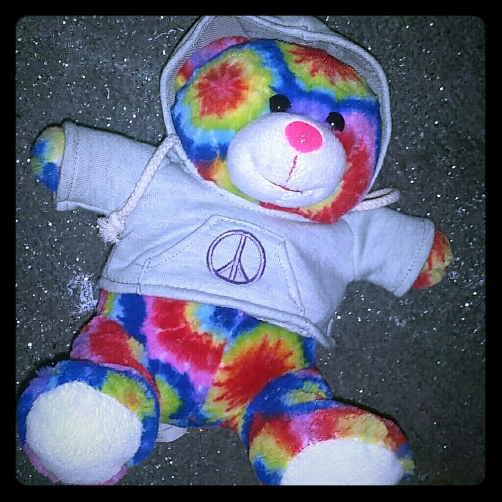 Rainbow Teddy Bear