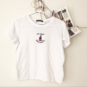 Brandy Melville White T-Shirt