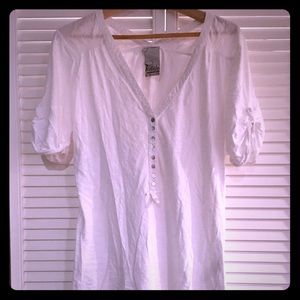 Zara White Tunic cotton size M