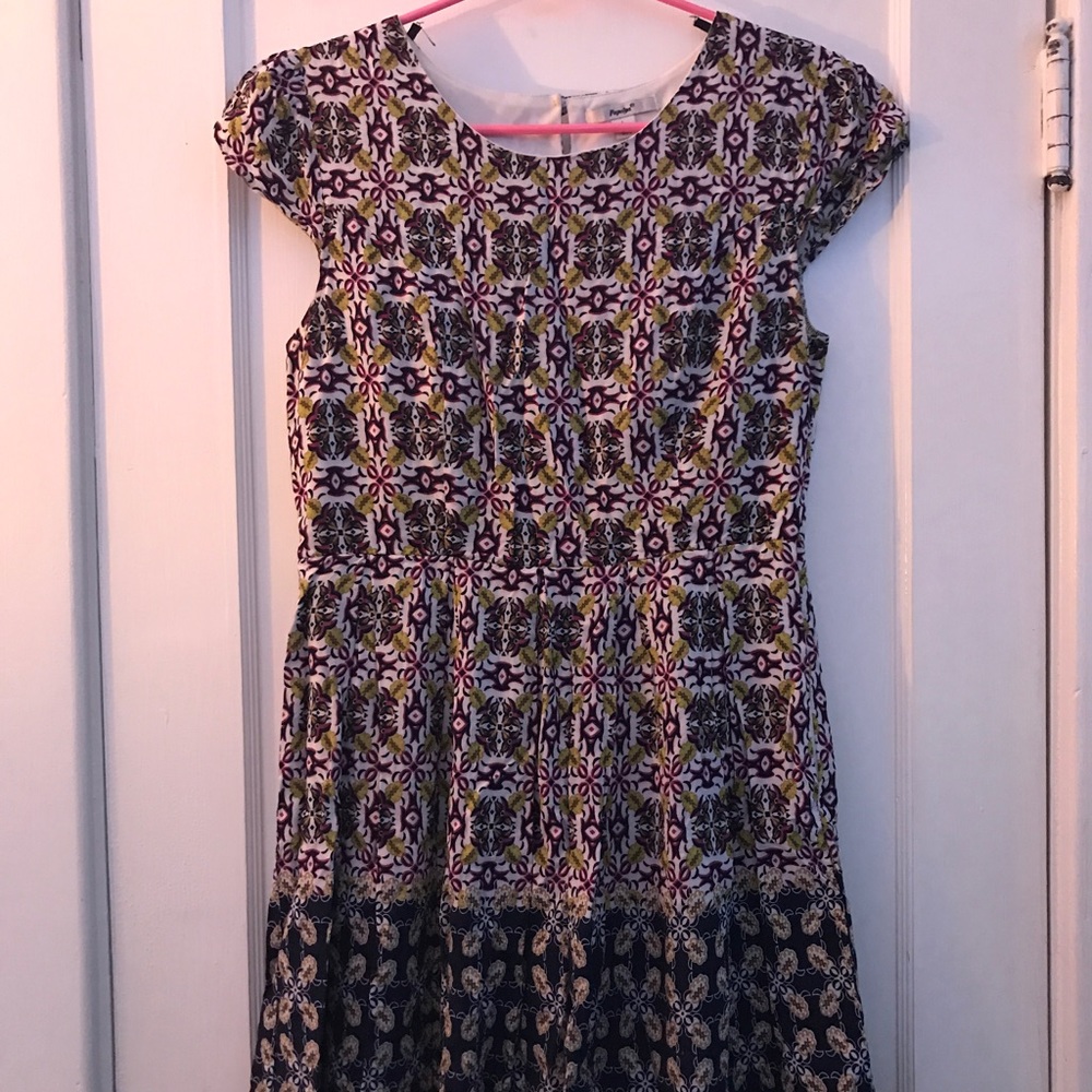Women's Patterned Dress by Papaya (Women's size L)
