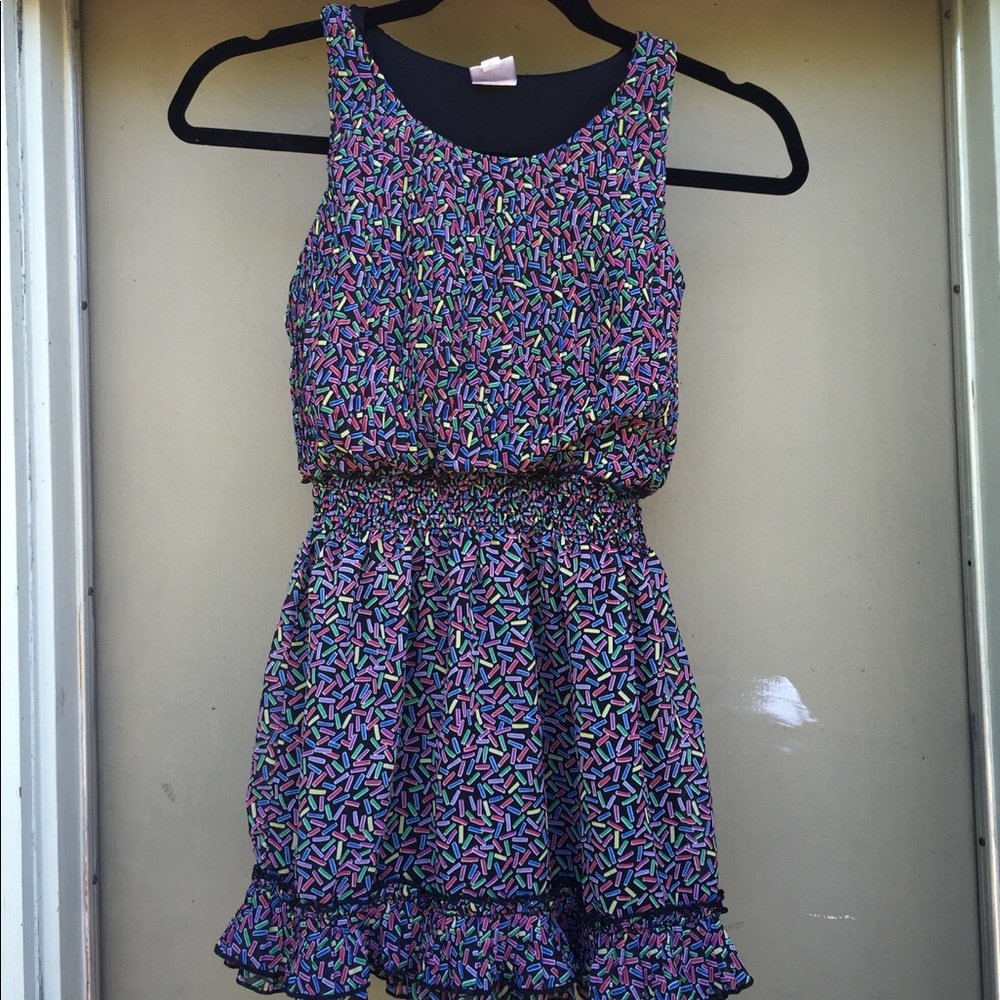 D-signed girls sprinkle dress