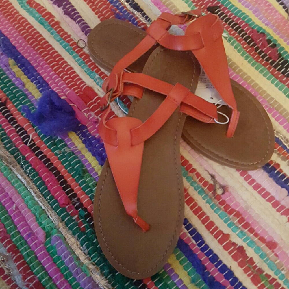 Red Sandals