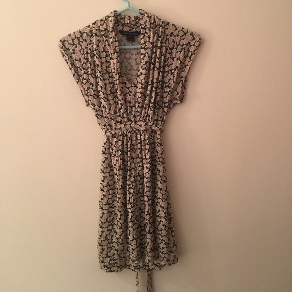 Flowered French connection dress
