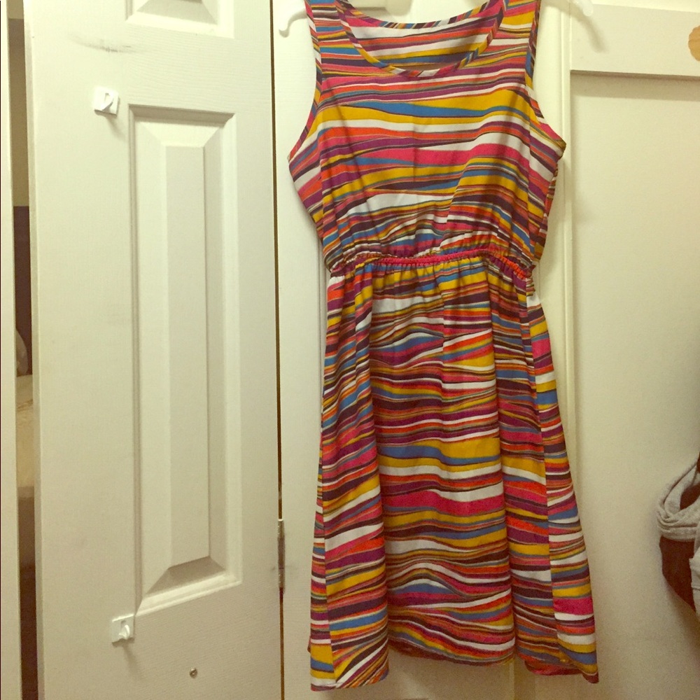 Fun, colorful mini dress :)