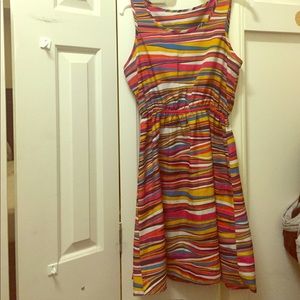 Fun, colorful mini dress :)