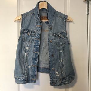 Hollister Denim Vest