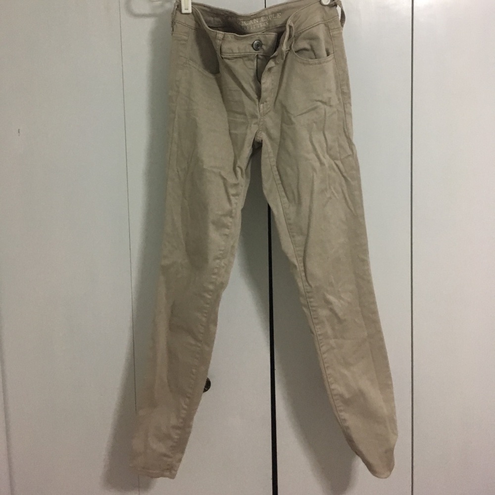 American Eagle Khaki Jeggings