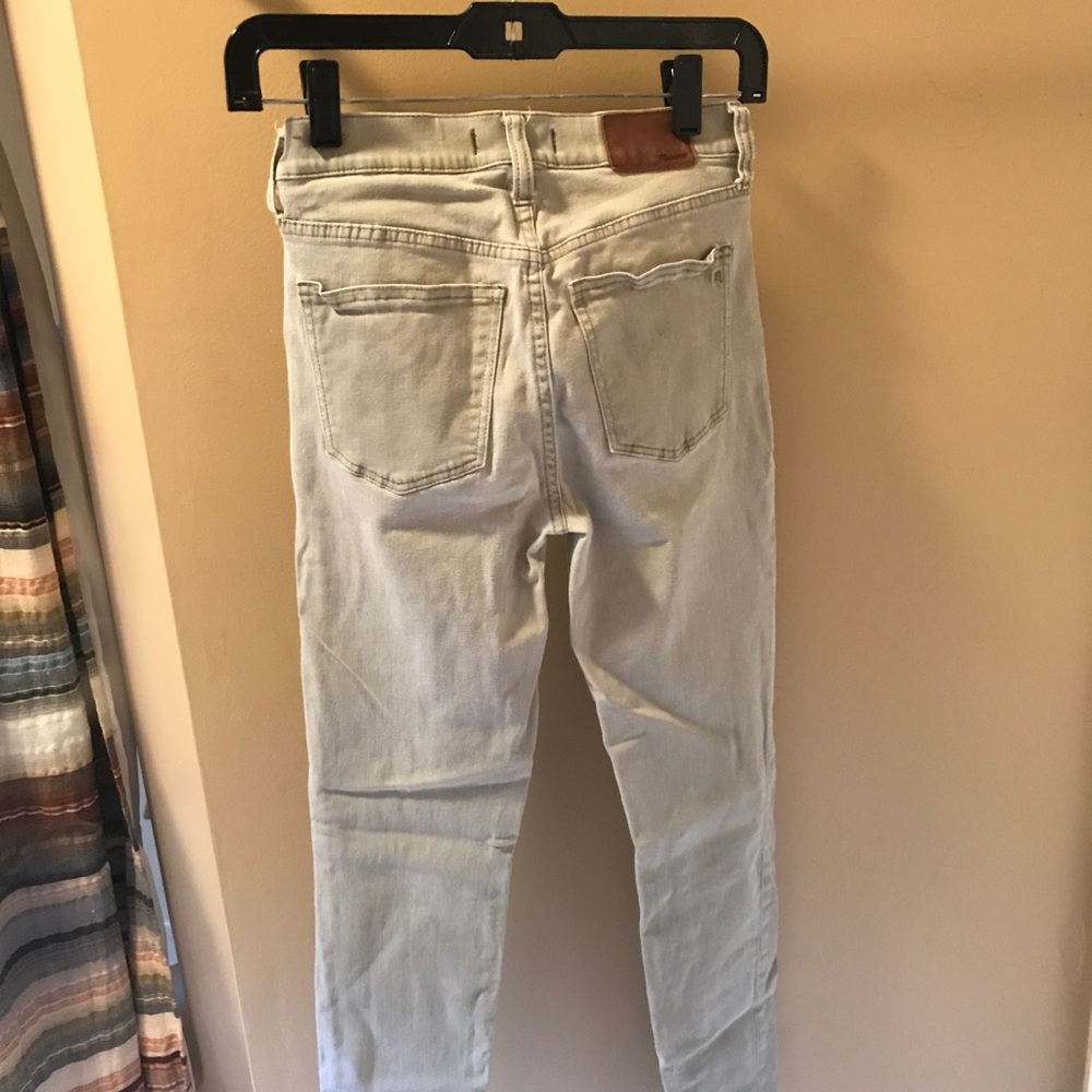 Madewell Green Pants Skinny
