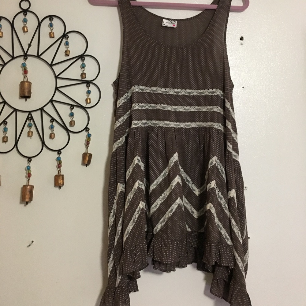 Freepeople trapeze slip dress!