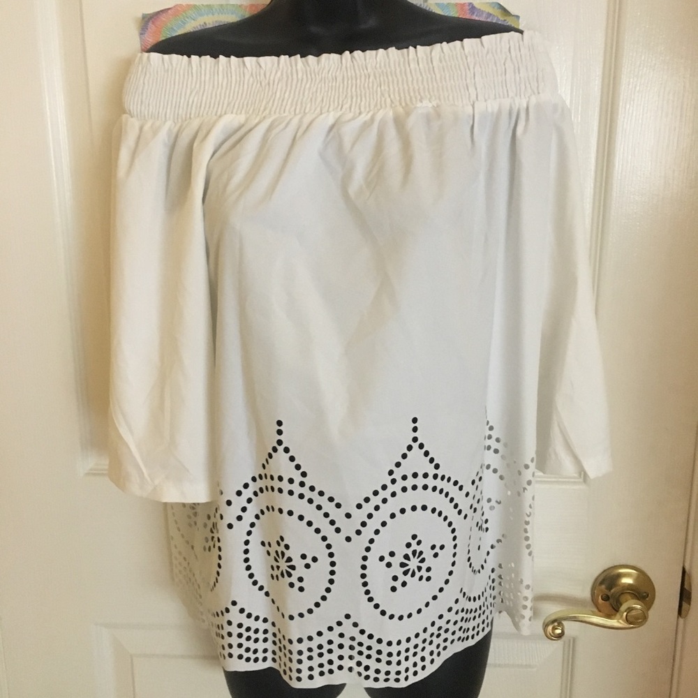 Off the shoulder top