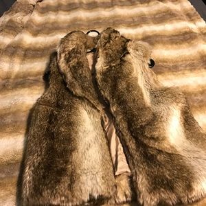 Fur vest perfect for fall