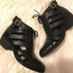 Steve Madden strappy booties