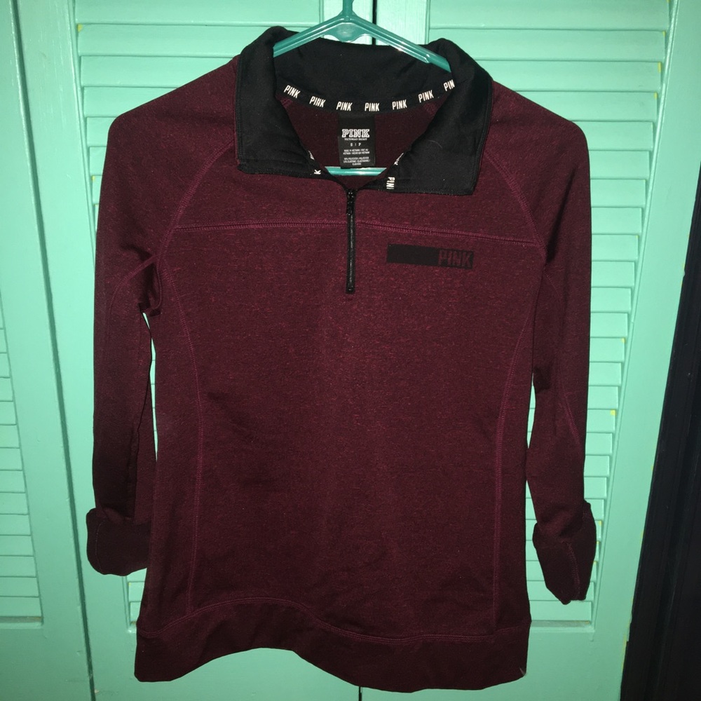 victoria's secret ultimate yoga half zip