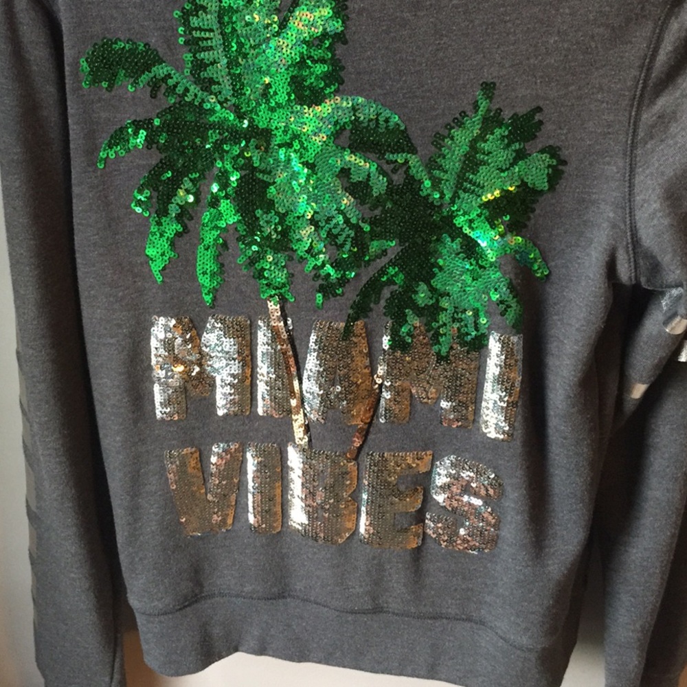 Pink Victoria's Secret Hoodie Hoody Miami Vibes