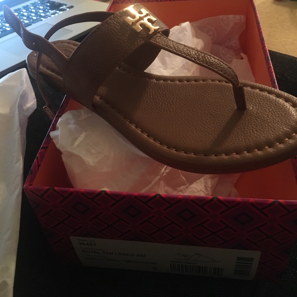 TORY BURCH Laura flat thongs