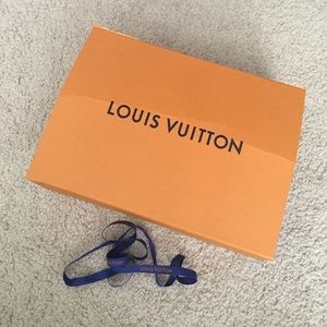 Authentic Large Louis Vuitton Box w/ Ribbon
